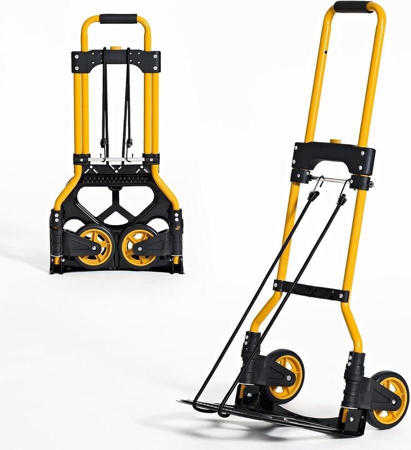 Opvouwbare Aluminium Steekwagen Laadplatform met Anti-slip Pads Draagvermogen 60 kg