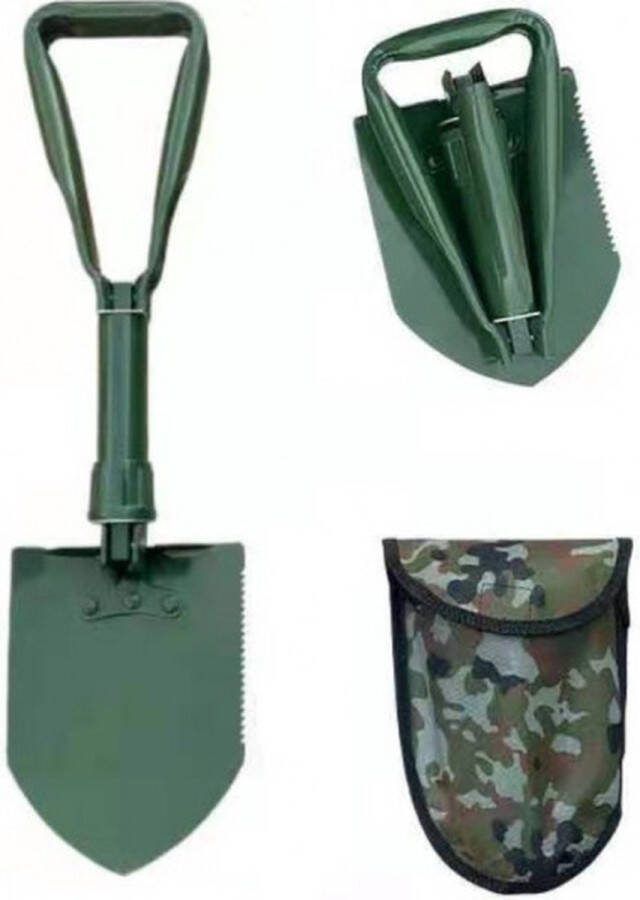 Opvouwbare spade Opvouwbare schep met hoes 3in1 Survival SAP01 Tuinschep Spade Camping Tuin gereedschap