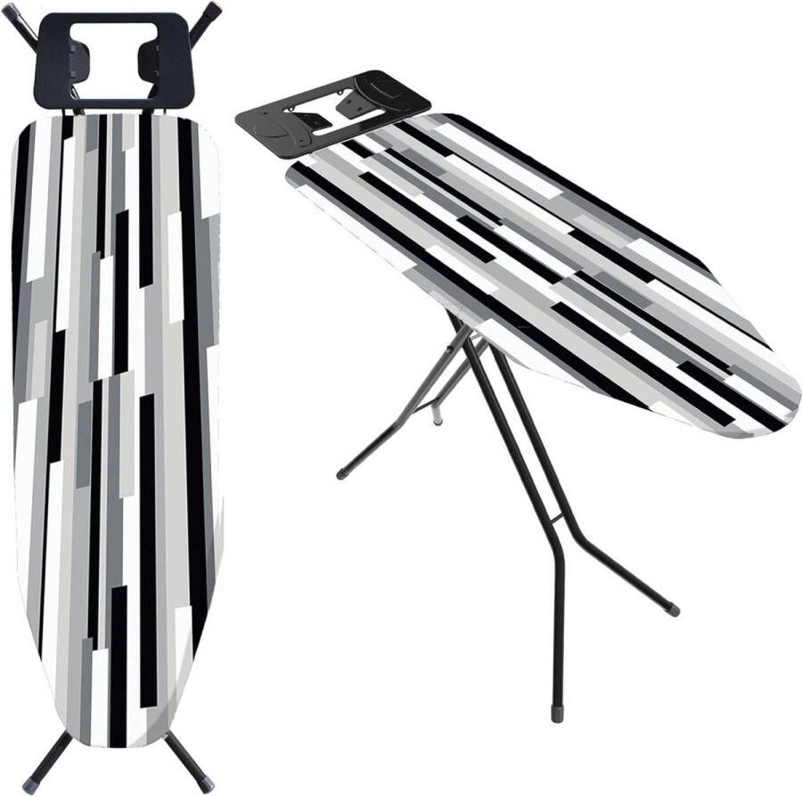 Opvouwbare Strijkplank met Katoenen Strijkplankhoes Licht en Opvouwbaar 1375 x 30 x 90 Groot