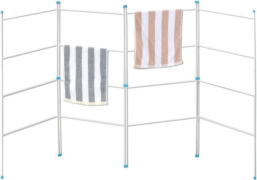 Opvouwbare Wasdroger Home Vida 4 Fold Airer Wit
