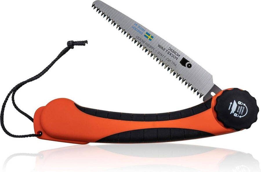 Opvouwbare Zaag 20 cm Vers Hout Reciprozaag Blad Snoeizaag Bomen Snoeien in de Tuin Kamperen Wandelen Bushcraft Zaag & Outdoor Handzaag Made in Sweden Fold garden saw hand