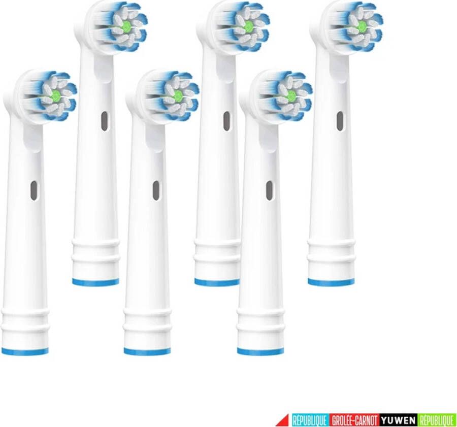 Opzetborstels Oral B Sensitive Clean Opzetborstels Universele Braun Oral-B -Set Van 8 Stuks