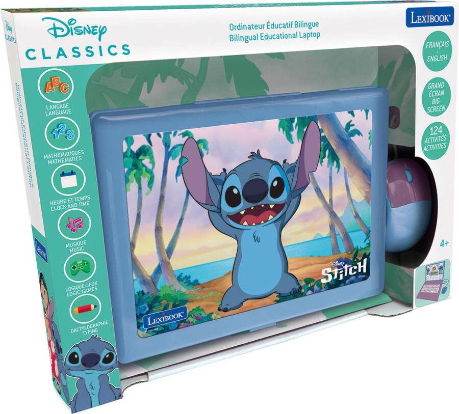 Ordinateur Ã©ducatif bilingue Disney 100 â€“ 124 activitÃ©s (FranÃ§ais Anglais)