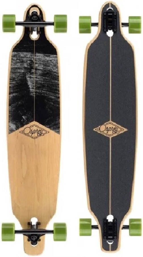 Osprey Surf & Skate OSPREY Cavity 39 longboard Canadian Maple Wood Deck Twin Tip Design