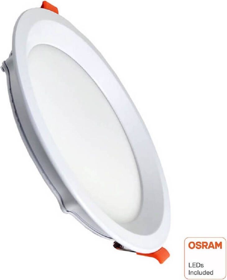 OSRAM LED Paneel Slim -Inbouwspot -Aluminium--Flikkervrij -Ronde- Wit-Ø 170mm -16W -CCT 3IN1(3000K-4000K-6000K)