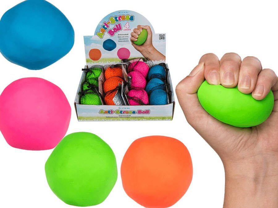 Out of the blue 12 0976 Stressbal Meerkleurig