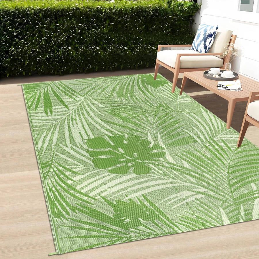 Outdoor tapijten voor tuin waterdicht patio tapijt omkeerbaar plastic stro tapijt camping mat draagbare picknick deken voor balkon dek achtertuin veranda strand BBQ
