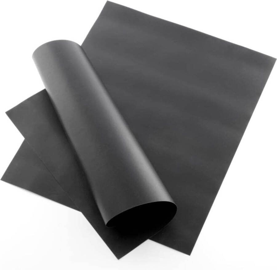 Ovenbeschermers Grote ovenvoeringen 3-pack zware teflon ovenvoeringen BBQ-grillmatten voor bodem van de oven voor gas elektrische en ventilatorondersteunde ovens bakmat herbruikbaar wasbaar (40 x 33 cm (15 7 x 13 inch))