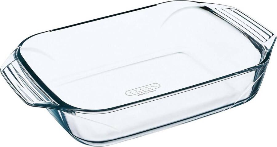 Ovenschaal van glas Transparant 6 x 35 x 23 cm