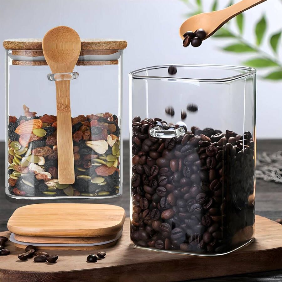 Overnight oats potjes Muesli beker Mason jar Overnight oats Havermout 2 stuks Must have voor jouw ontbijt!