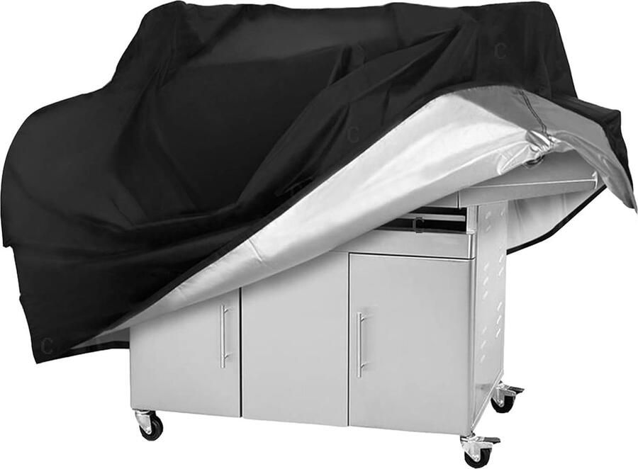 Oxford barbecueschoenen gasbarbecue opgelost grill beschermhoes waterdicht winddicht UV-bestendige grillkap (137 x 61 x 117 cm)