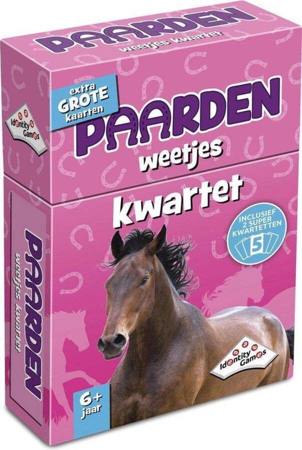 Paarden Weetjes Kwartet Kaartspel