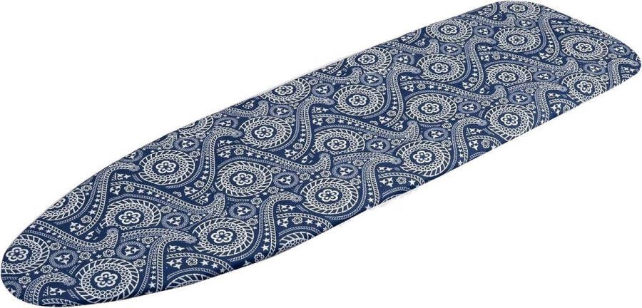 Paisley Deluxe Drielaags Extra Dikke Strijkplankhoes & Pad 15 x 54 Bloemenprints Laundry Solutions Strijkplank