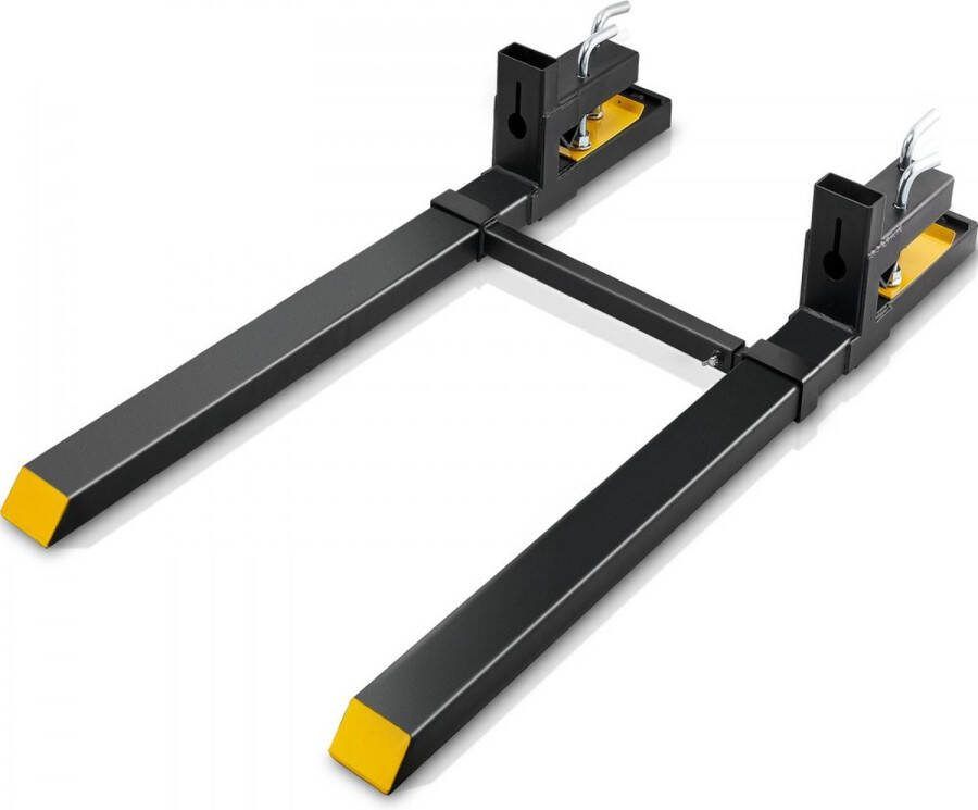 Palletvork vorkenbord 1490x100x230mm 1814kg laadvermogen vorken 149cm totale lengte met 109 2cm vorkblad vorkheftruck 495-915mm verstelbare