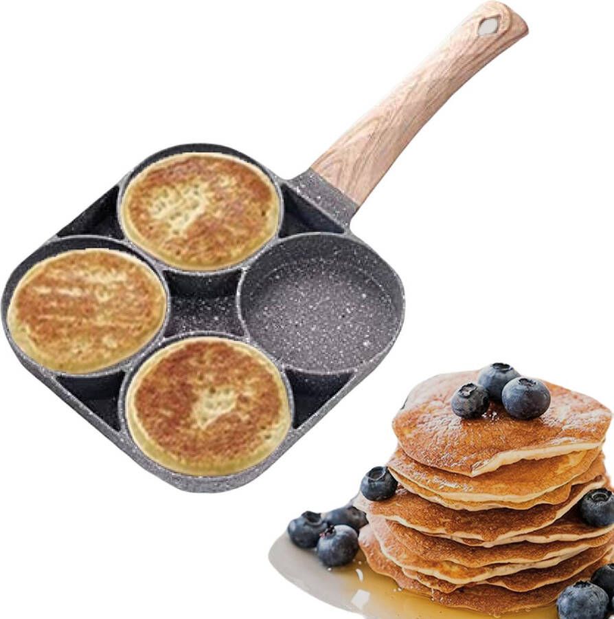 Pan Pannenkoekenpan – Pannenkoekenpan Inductie – Eierpan – Omeletpan – Anti Aanbak Pannen Omeletmaker