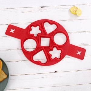 Pannenkoek Maker Anti-aanbak Koken Tool Ronde Hart Eierkoker Pan Eieren Schimmel