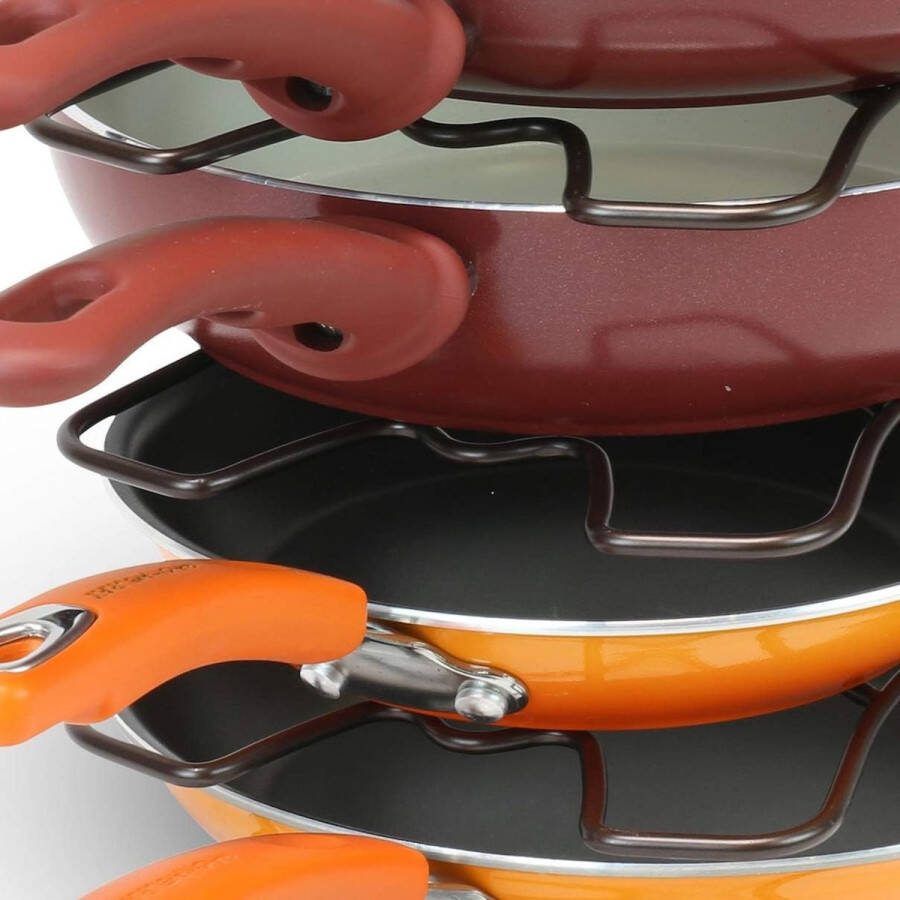 Pannenrek pannenplank rack organizer \ Opbergrek