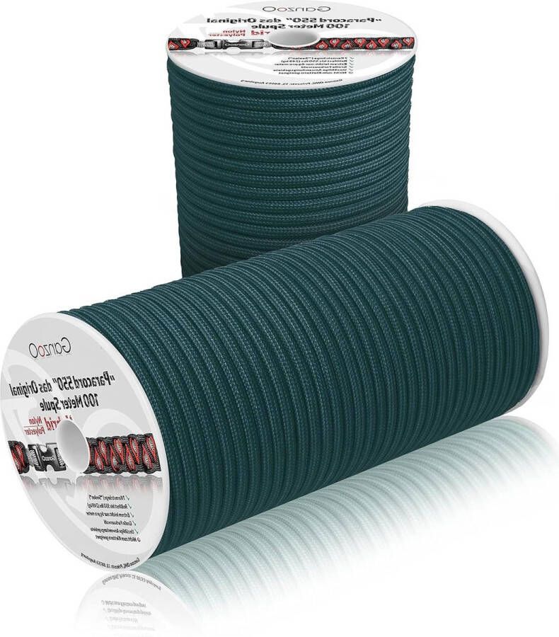 Paracord 550 hybride touw voor armband-riem-halsband nylon polyester 100 meter