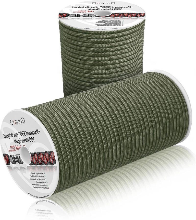 Paracord 550 touw type hybride voor armband riem halsband nylon polyester touw 100 meter