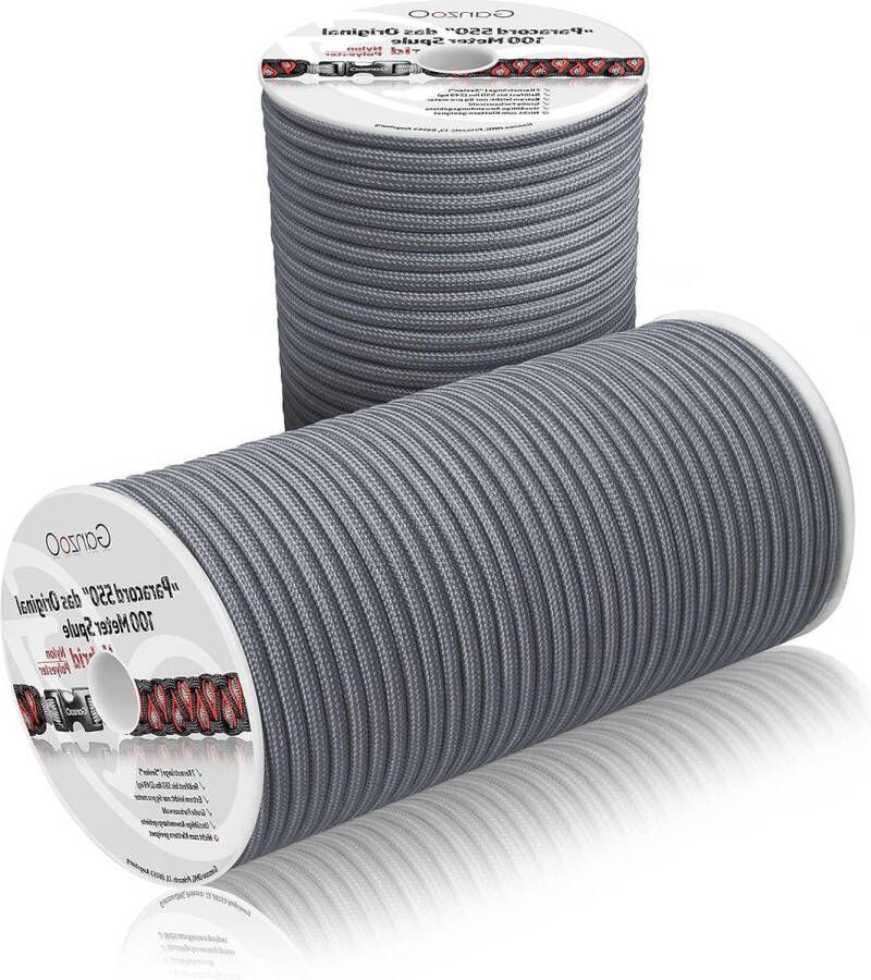 Paracord 550 touw type hybride voor armband-riem-halsband van nylon polyester 100 meter