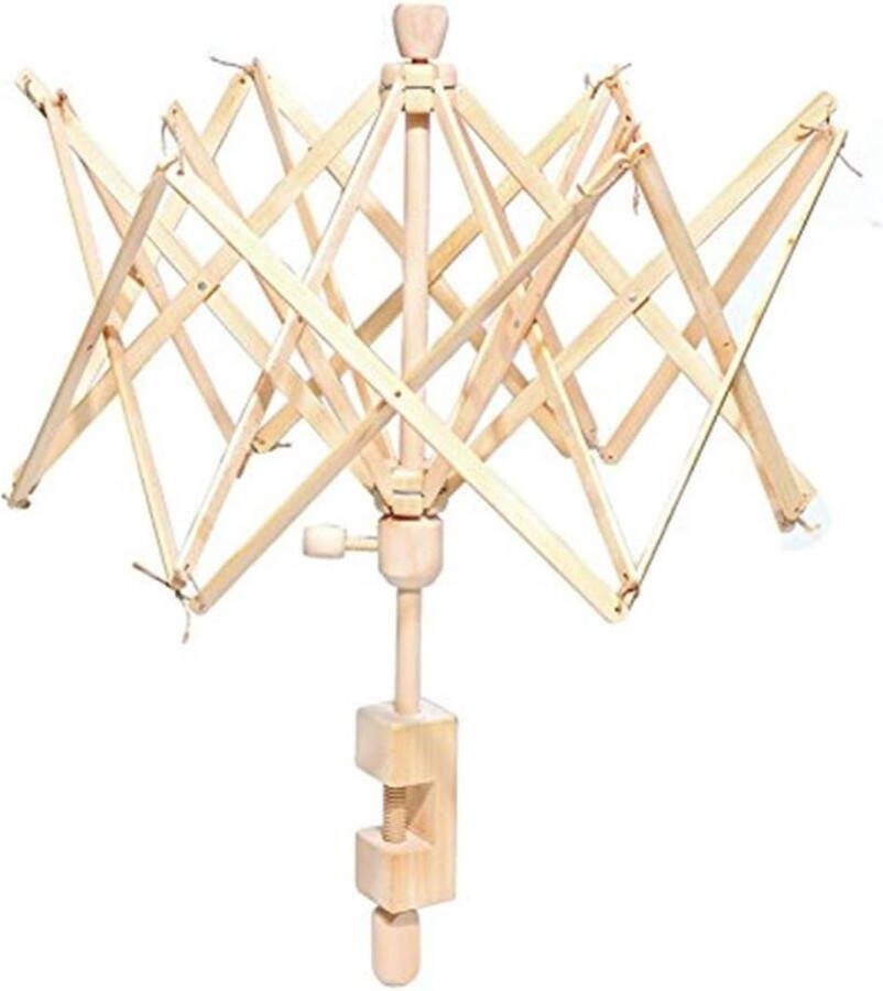 Paraplu Garen Winder Houten (Berken) Hand Operated Spoel Winder Houder