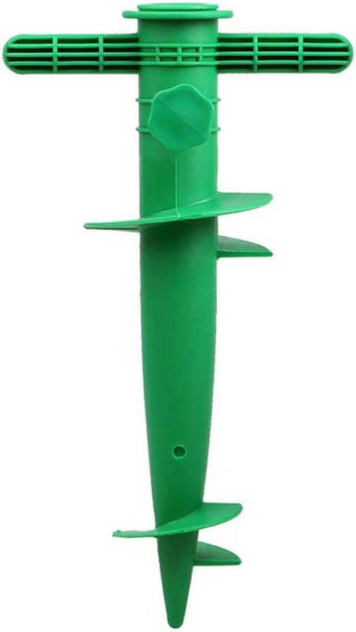 Merkloos Parasolharing groen kunststof D22-32 mm x H31 cm Parasolvoeten