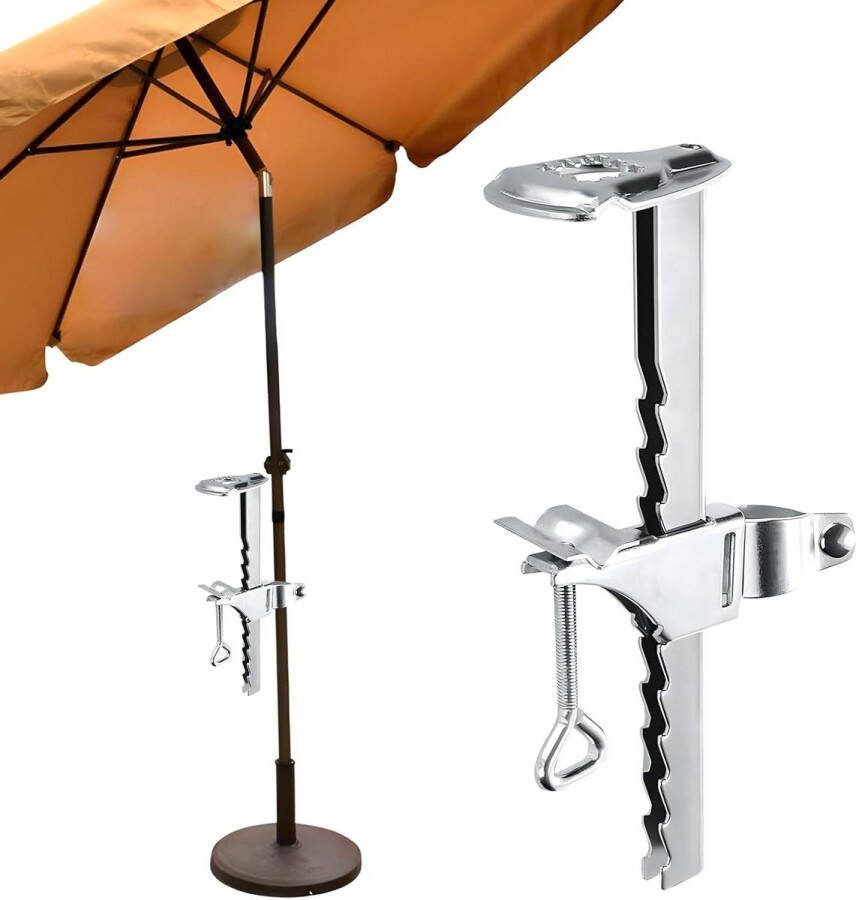 Parasolhouder voor balkon Klem voor parasols buiten Klembereik 0-19 cm Parasol klem