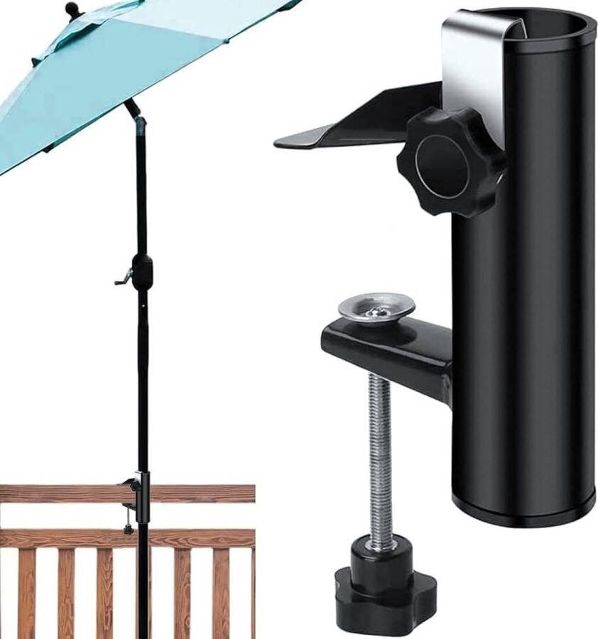 Parasolklem balkon Parasolhouder balkon Parasolklem Balkonklem Must have voor uw parasol!