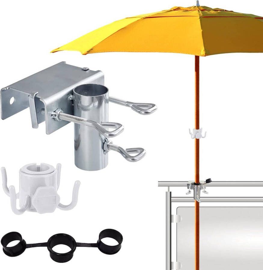 Parasolklem balkon Parasolhouder balkon Parasolklem Balkonklem Must have voor uw parasol!
