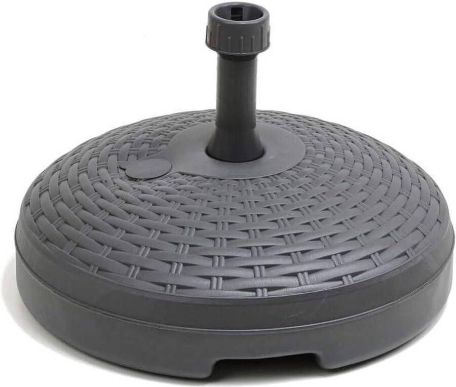 Parasolvoet Rotan Grijs Medium AK Sport 1396003 parasolvoet
