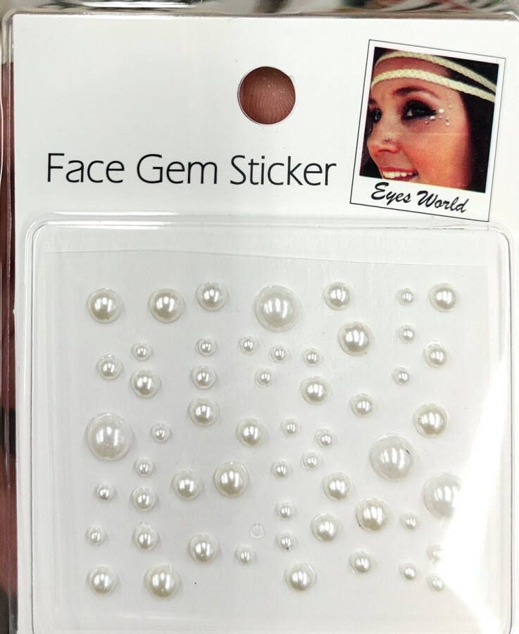 Parelsticker stickers voor gezicht stickers voor feestje stickers voor festival Face gem stickers