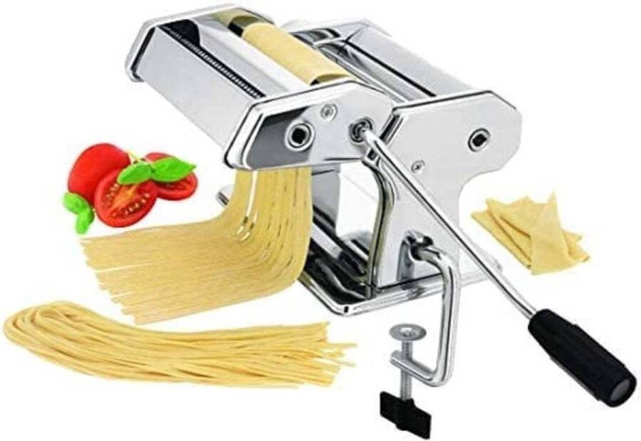 Pasta Maker Machine Roestvrij Staal Zilver 17 x 5 x 2 cm