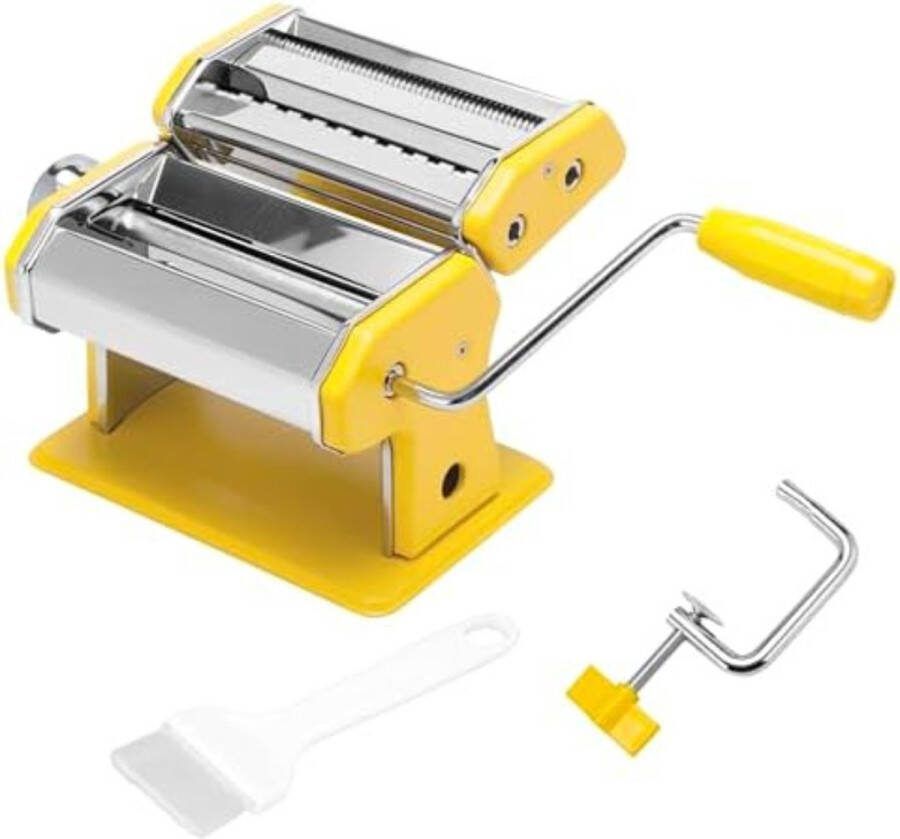 Pasta Maker Pastamachine Pasta Machine Geel