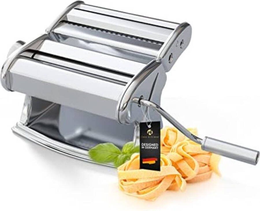 Pasta Maker Pastamachine Pasta Machine zilver