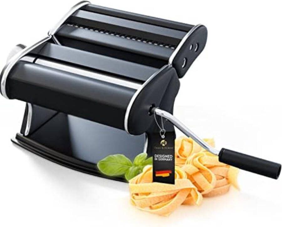 Pasta Maker Pastamachine Pasta Machine Zwart