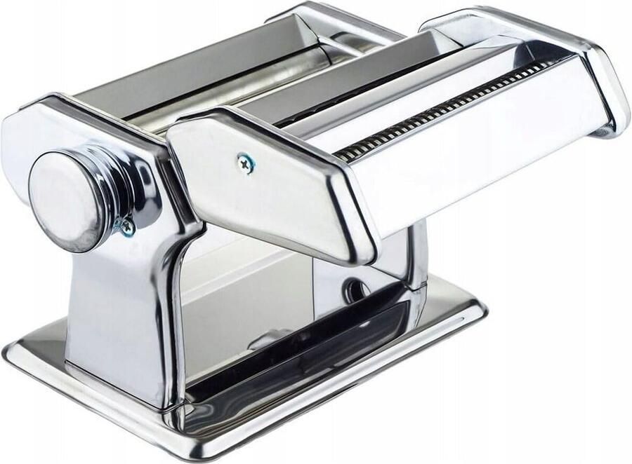 Pastamachine handmatige verse roestvrij staal 8 dikte-instellingen ravioli-opzetstuk eenvoudige bediening voor thuis lasagne spaghetti pasta