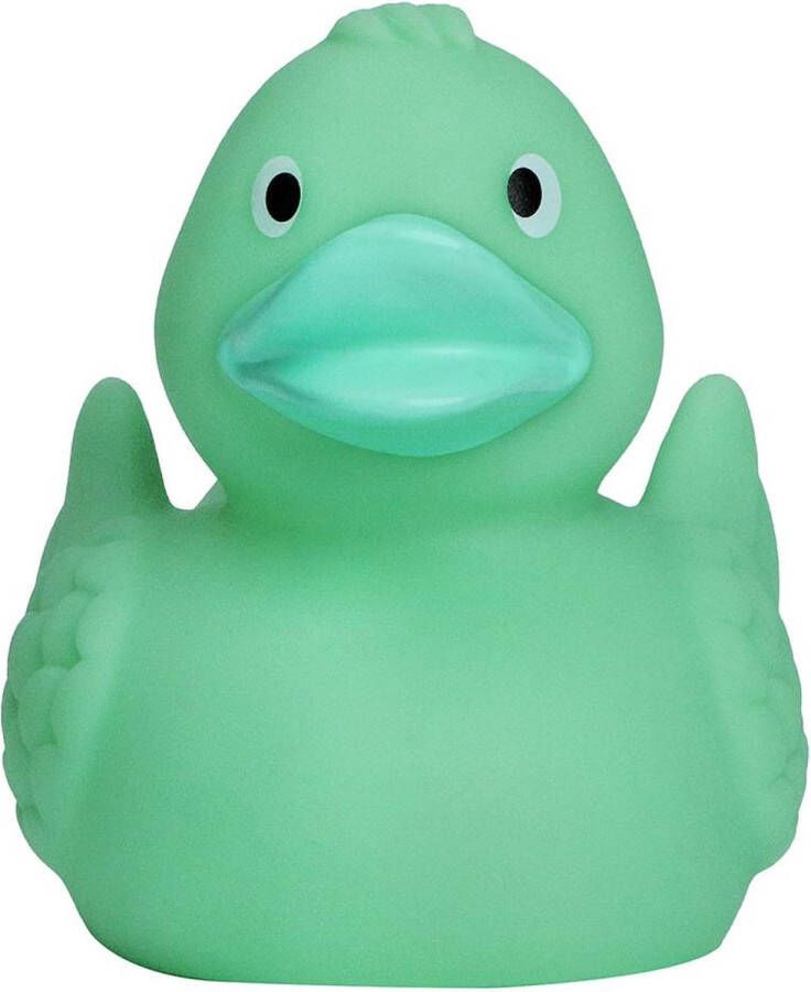 Pastel groene badeendje 7 50 cm piepend geluid Schnabels mbw
