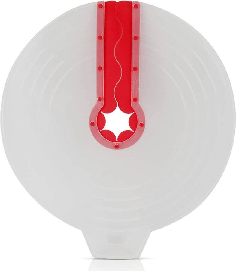 Patdeksel spatbescherming voor mixer Ø 31 cm spatbescherming voor pannen Splash Guard mengkom om vervelend spatten te voorkomen dat het bakken en pureren van deeg bij het mixen
