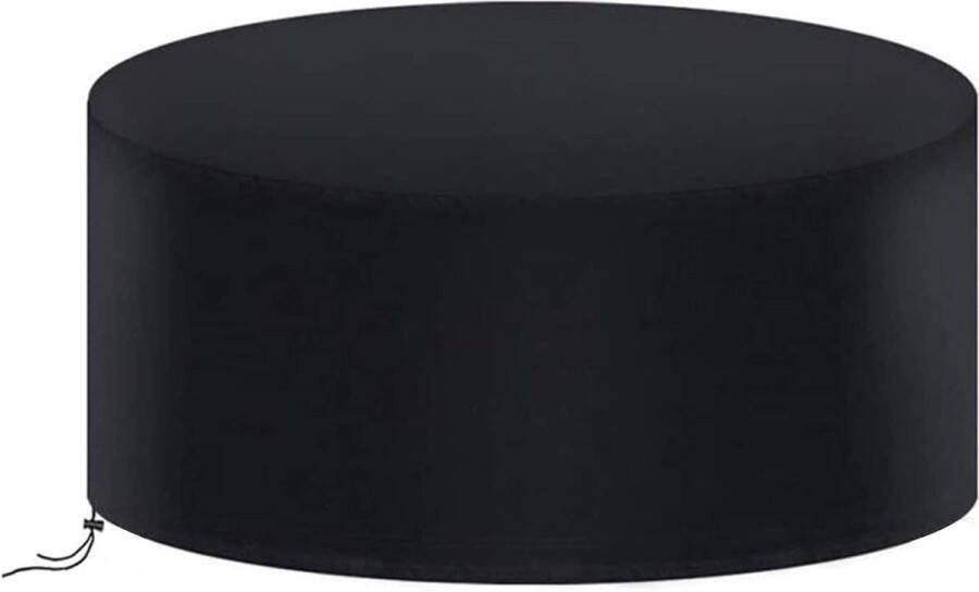Patio Meubelhoes Waterdicht Rond Heavy Duty 600D Oxford Stof Tuintafelhoes Winddicht Anti-UV 163x84cm