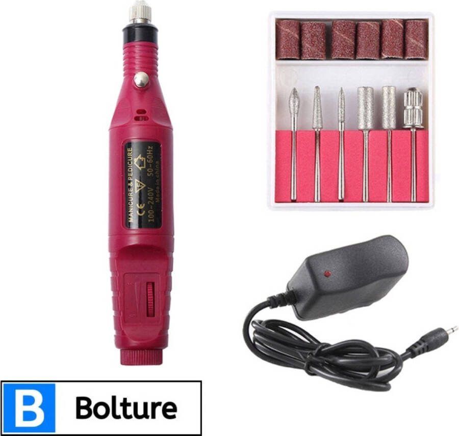 Pedicureset Electrisch Manicure Set Professioneel Elektrische Nagelvijl Nagelfrees Voeten