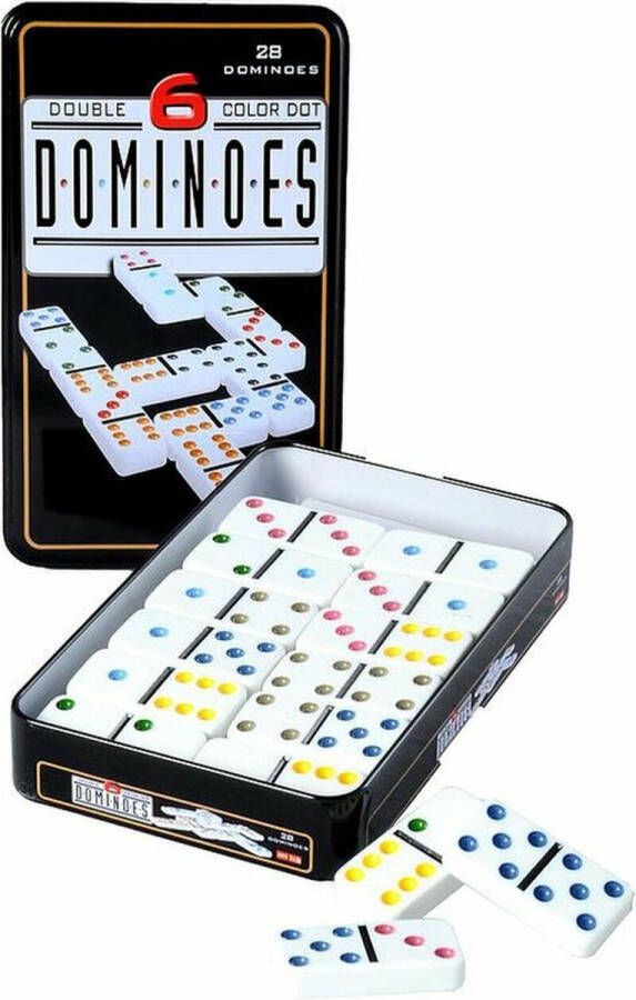 Pegasi Domino spel Dubbel 6 28 stenen Domino stenen