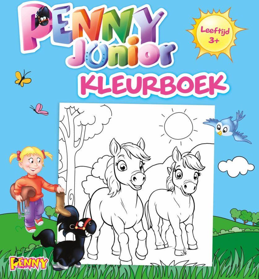 Penny| paarden Kleurboek JUNIOR
