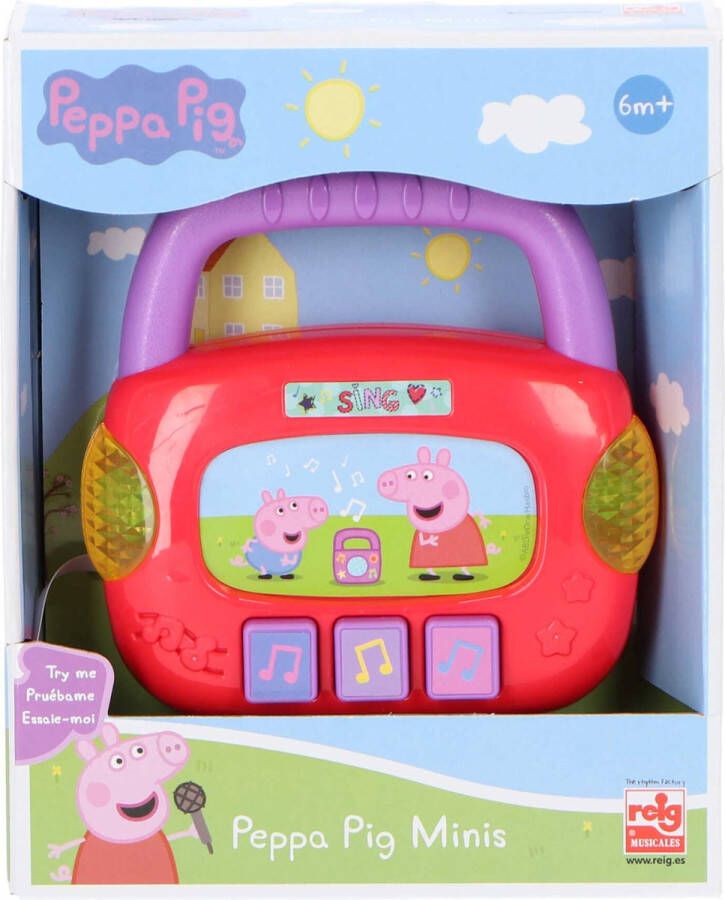 Peppa Pig Meezing Radio Speelgoedinstrument