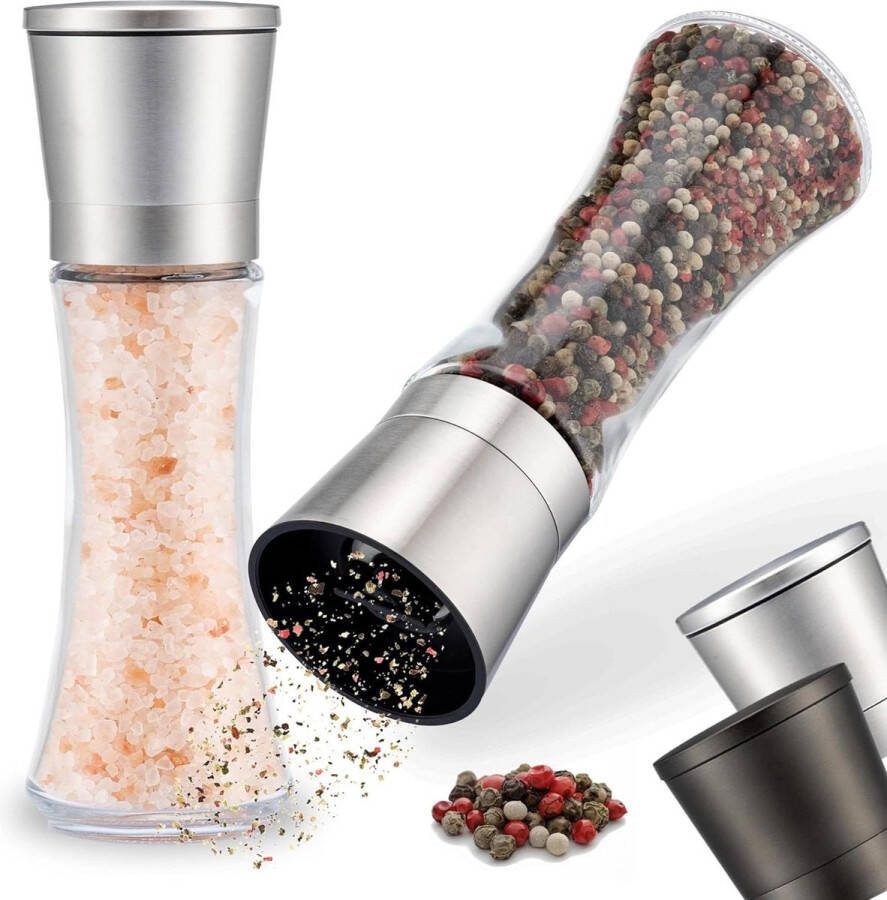 Pepper and Salt Mill Handmatige Molen voor Kruiden