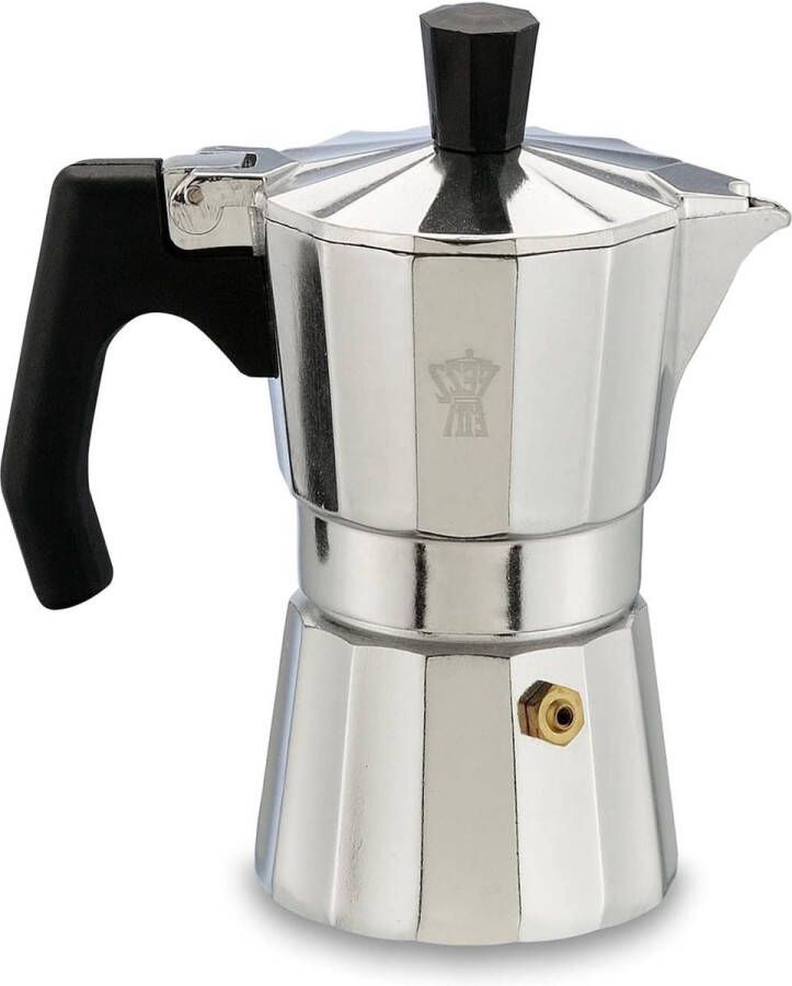 Percolator voor 2 kopjes ergonomische handgreep gas elektrische glaskeramische fornuizen hittebestendig aluminium
