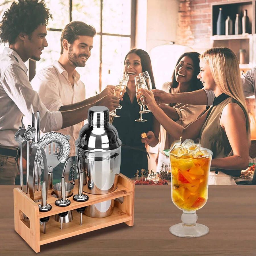 Perfect Cocktail Shaker 12-piece cocktail accessories