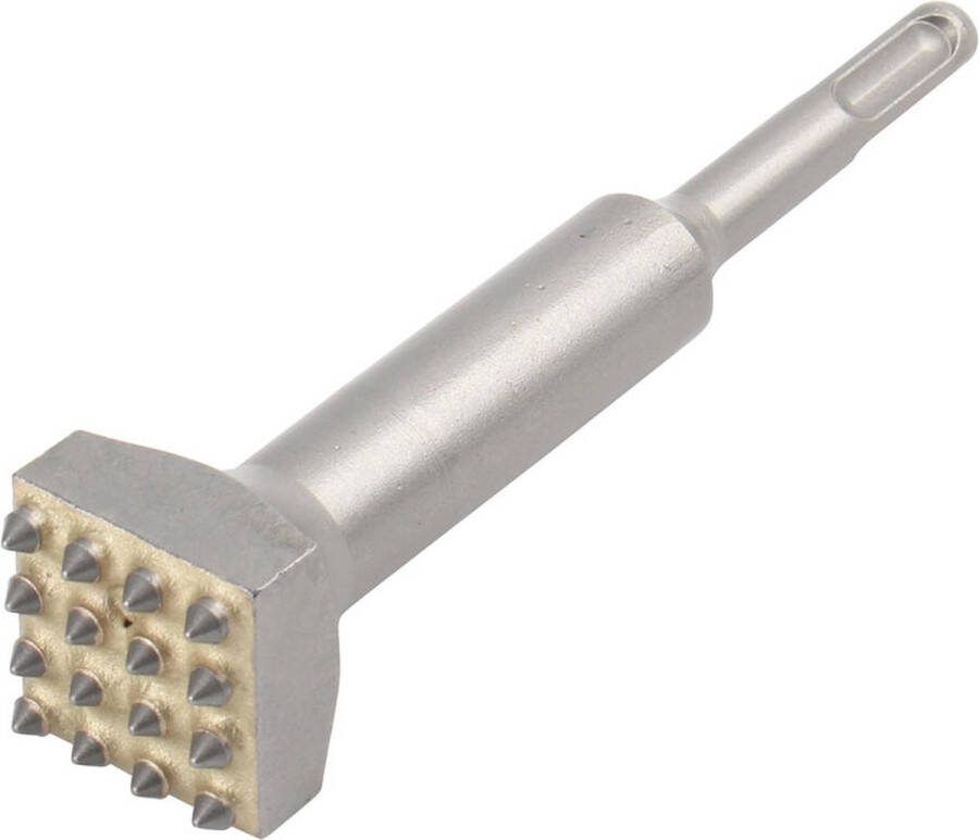 Perforator Beitel Elektrische hamer Beitelbit voor oppervlakteruwheid Percussiehamer Beitelgereedschap voor muurbeton Keramische tegels zilver