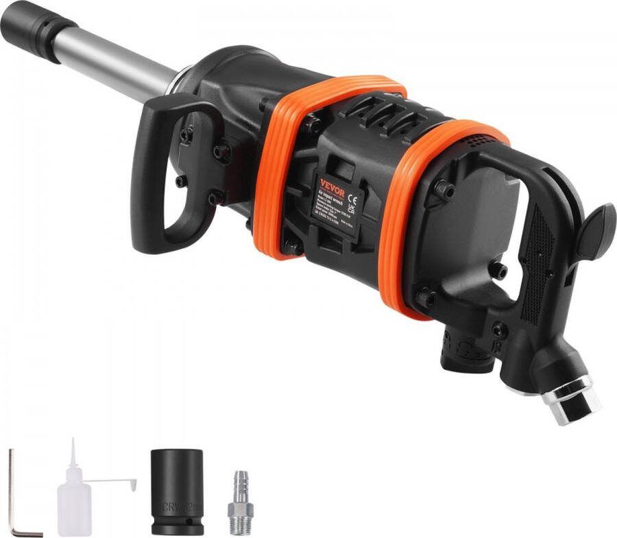 Dakta perslucht slagmoersleutel max. losdraaimoment 7016Nm vierkant 2 54 cm (1 inch) max. werkdruk 13 8 bar trillingsarme en geluidsarme persluchtsleutel voor het vast- en losdraaien van schroeven