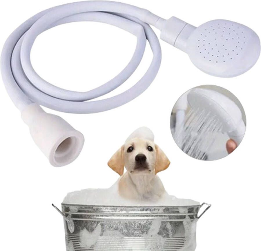 PetFantasy Plug & Play Universele Douche Huisdier Kat Hond Douchekraan Sproeier Multifunctionele Kraan Douchekop