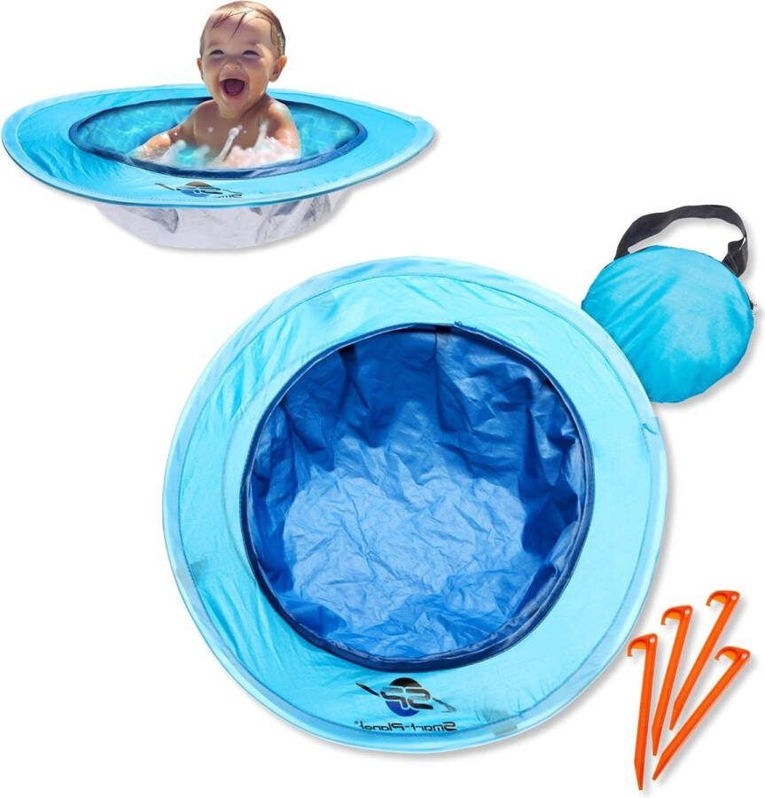 Peuter zwembad met glijbaan Arctic Friends opblaasbaar 74 x 18 cm kinderzwembad met 2 ringen babyzwembad zwembad Peuter zwembad met glijbaan